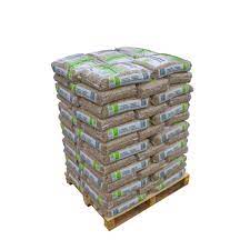 Houtpellets Witte Naaldhout 70 zakken 15 kg gecertificeerd