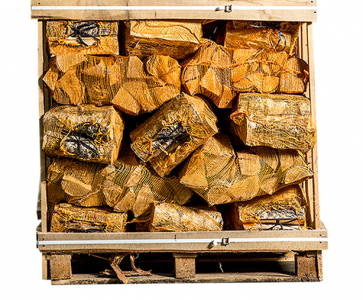 48 zakken gedroogd eikenhout