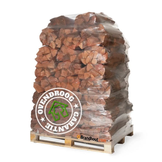 Brandhout berk | ca.120x80x180cm | 90 netzakken 