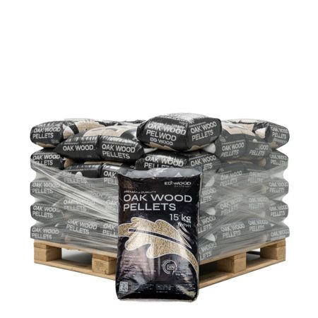 Halve pallet Edwood houtpellets 35 zakken x 15kg (525kg)